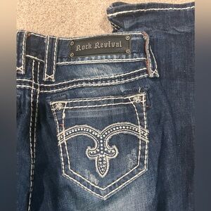 NWOT Rock Revival 28x34 long Jeans